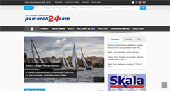 Desktop Screenshot of pomorski24.com